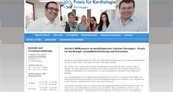 Desktop Screenshot of kardiologe-dormagen.de